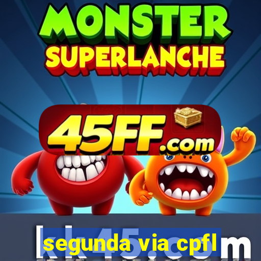 segunda via cpfl